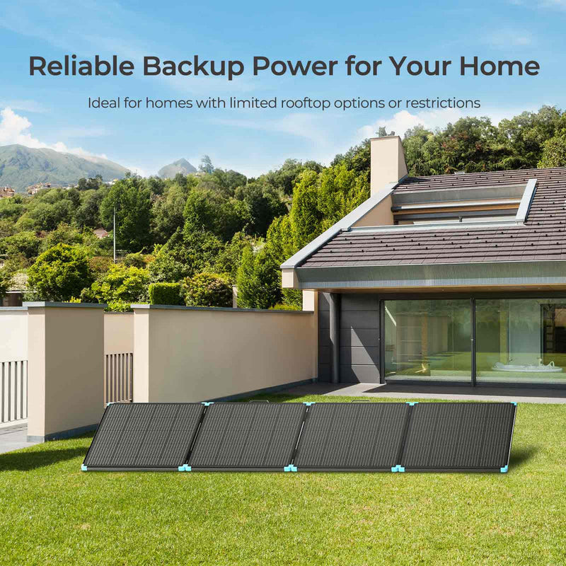 Renogy 400W Lightweight Portable Mono Solar Panel Suitcase Dyna-mo Solar - Dynamic Drive