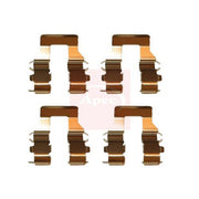 Apec Brake Pad Accessory Fitting Kit Rear fits Mitsubishi Galant 1992-2003