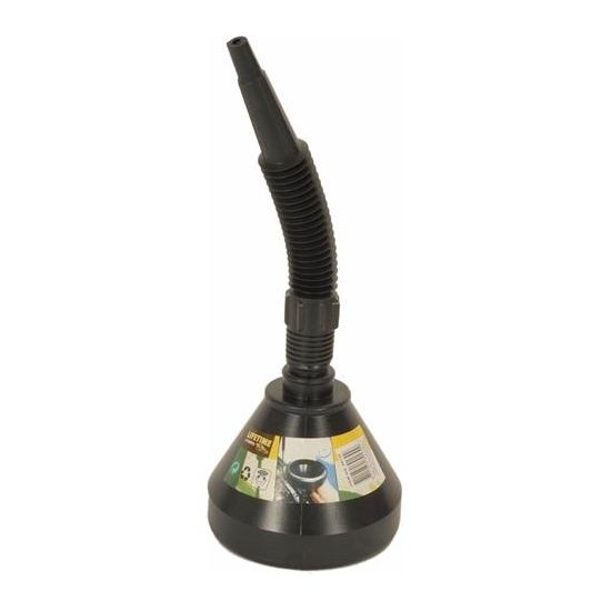Dunlop 2 In 1 Plastic Flexi Funnel Can Spout For Oil Water Fuel Petrol Diesel Dunlop  - Dynamic Drive