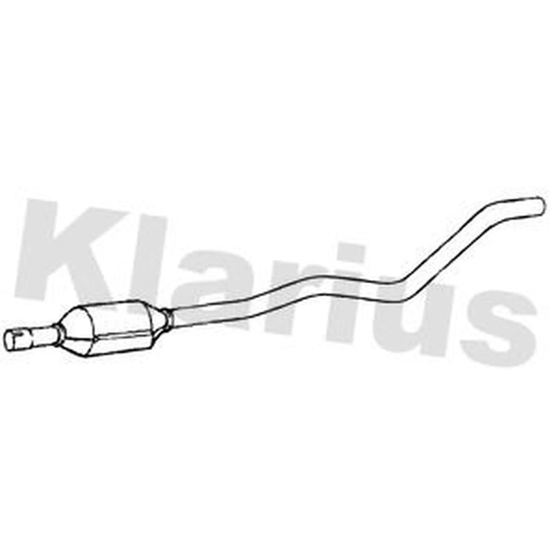 Klarius Box With Centre Pipe Centre fits Hyundai I10 III 2019 on 1.0