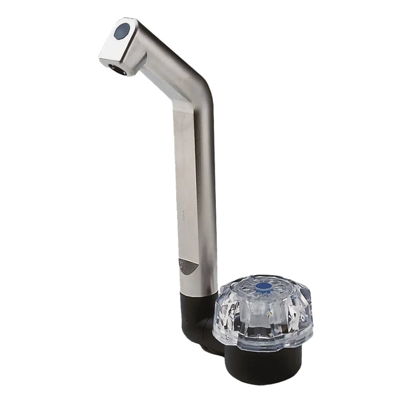 Reich Water Tap Black and Chrome 40mm Compact Design
