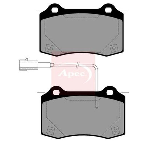 Apec Rear Brake Pad Set PAD2631