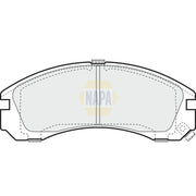 NAPA Front & Rear Pads fits Mitsubishi Outlander III 2012-2022 2.0