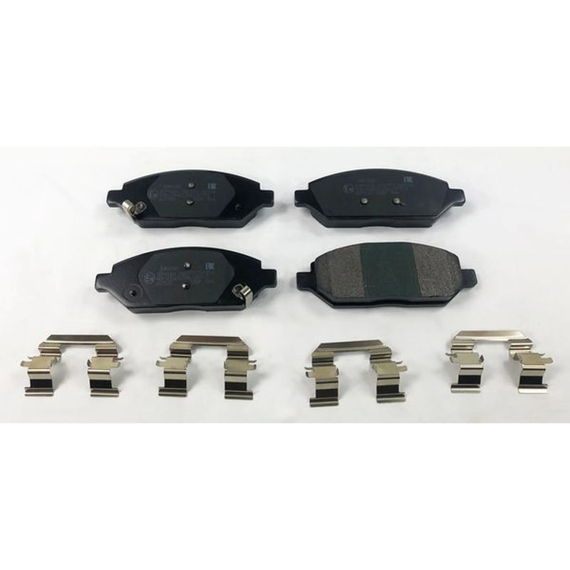 Juratek Front Brake Pad Set fits Opel Karl 2015-2019 1.0