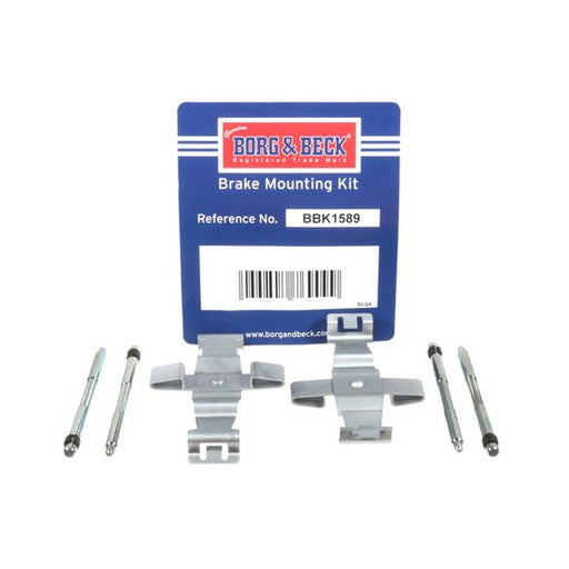 Borg & Beck Brake Pad Accessory Fitting Kit Front BBK1589