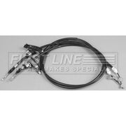 First Line Handbrake Cable Left Rear fits Ford Focus I 1998-2004 1.4 1.6 1.8 2.0