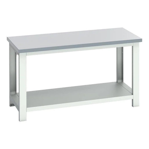 Bott Cubio Bench with Shelf, ESD Laminate Top 1500 x 750mm - 41003670.16V