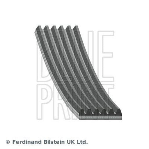 Blue Print Multi V-Ribbed Drive Belt fits Dacia Dokker 2012-2021 1.5