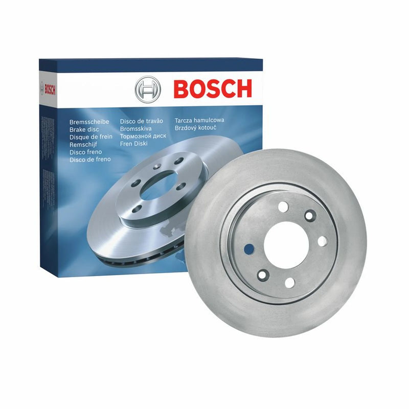 Bosch 2 x Solid Front Brake Discs 0986479164-x2