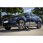 Sealey Trolley Jack 4 Tonne Rocket Lift Black 4040AB Sealey - Dynamic Drive