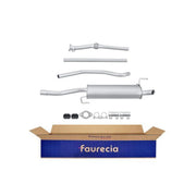 Hella End Silencer Rear fits Abarth Grande Punto 2007-2010 1.4