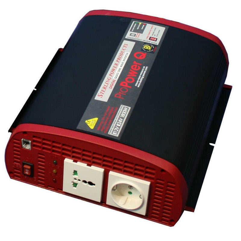 Sterling Inverter 1800W Pro Power Q, 12 Volt, I121800, Caravan, Boat, Motorhome Sterling UK Camping And Leisure - Dynamic Drive