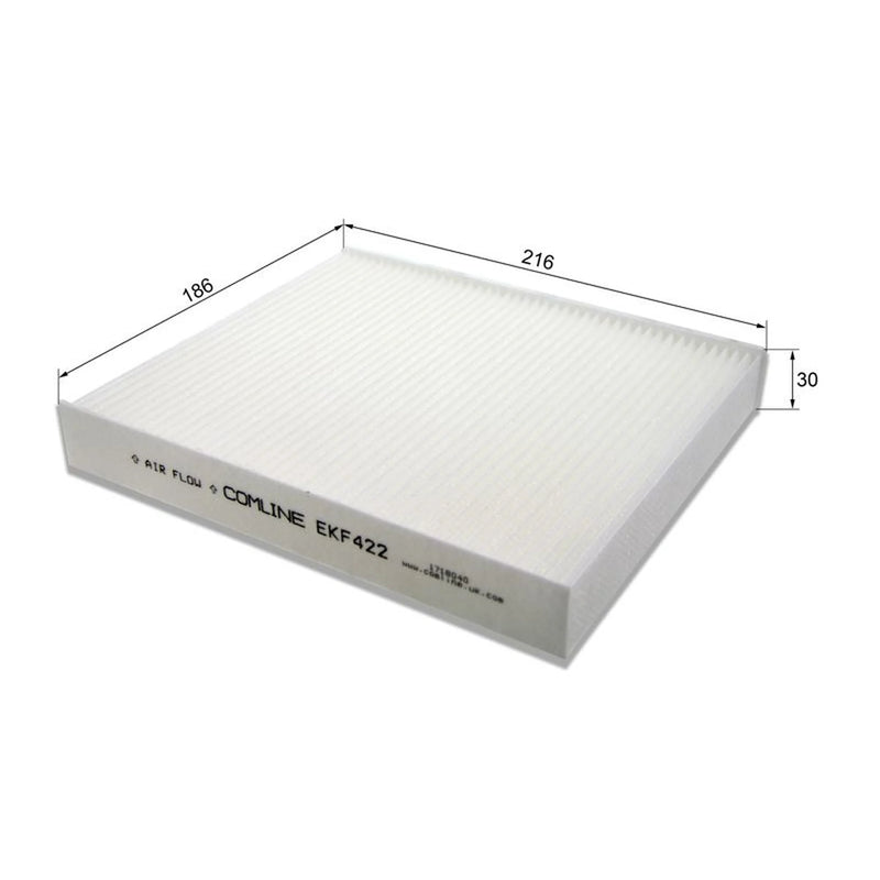 Comline Cabin Air Filter (Pollen Filter) fits Lexus Es 2018 on