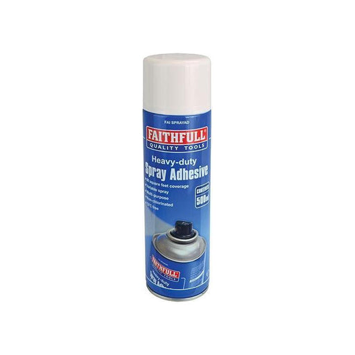 Faithfull Spray Adhesive Non-Chlorinated 500ml Faithfull - NN4 Online