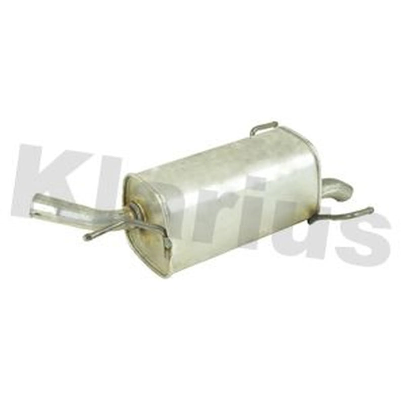 Klarius Box With Tail Pipe Rear fits Opel Corsa C 2000-2009 1.3 1.7