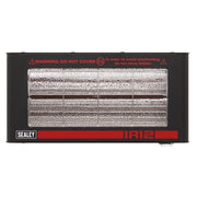 Sealey Wall Mounting Infrared Quartz Heater 1.2W/230V IR12 Sealey - Dynamic Drive