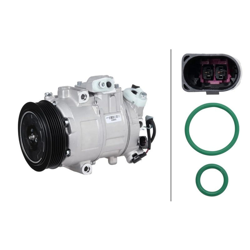 Hella Air Conditioning Compressor fits Seat Cordoba 2005-2009 1.2 1.4