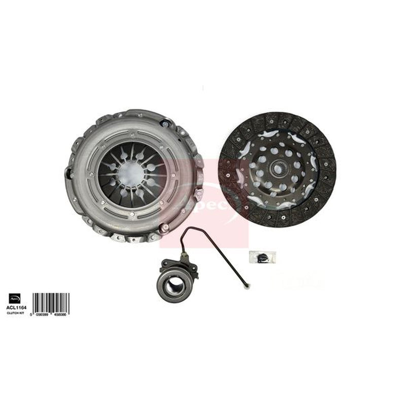 Apec Clutch Kit Set 3pc fits Opel Astra H 2004-2010 1.9