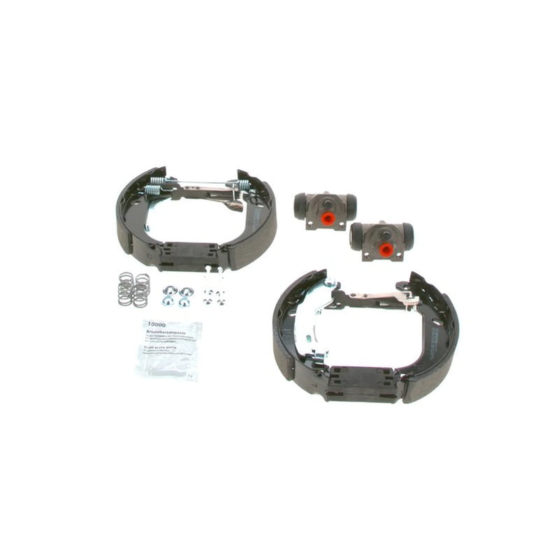 Bosch Brake Shoe Set Axle Kit fits Fiat Punto 1993-2000 1.1 1.2 1.6 1.7