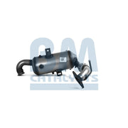 BM Catalysts Homologated Diesel Cat & Dpf fits Ford Fiesta VI 2010-2017 1.4