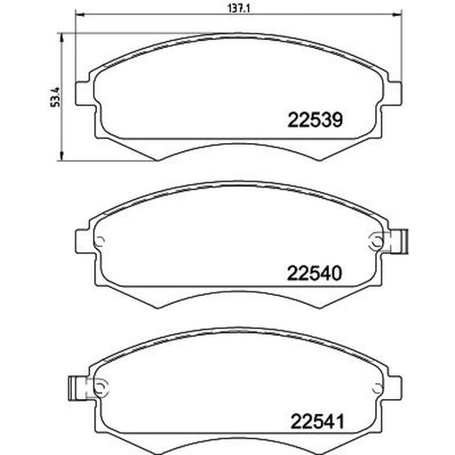Mintex Brake Pad Set