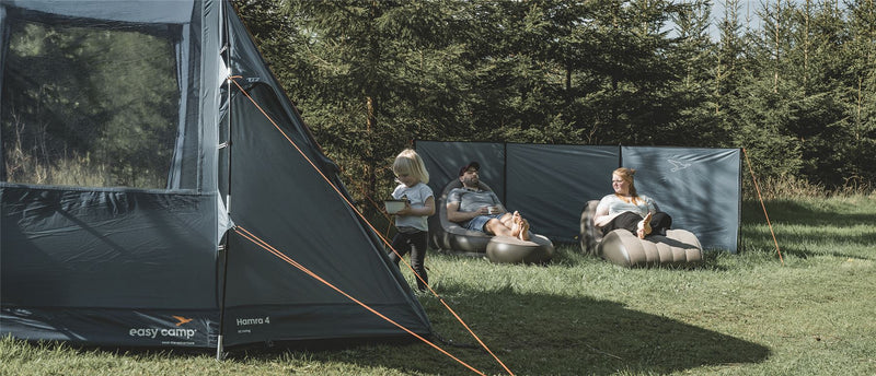 Easy Camp Hamra 4 Pole Tent Blue 4 Person Easy Camp - Dynamic Drive