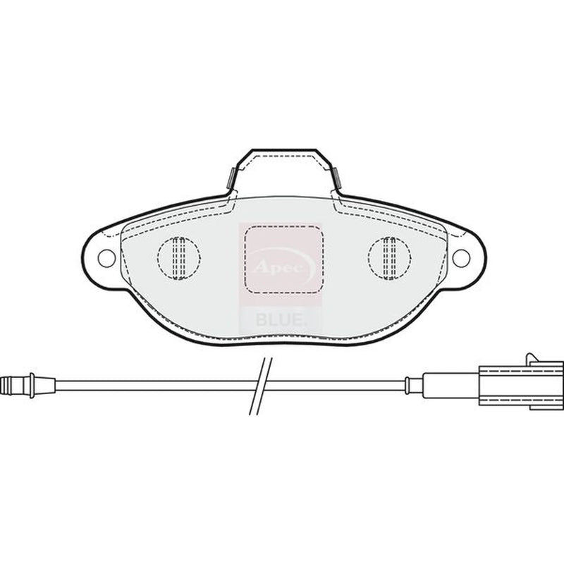 Apec Front Brake Pad Set PD3141