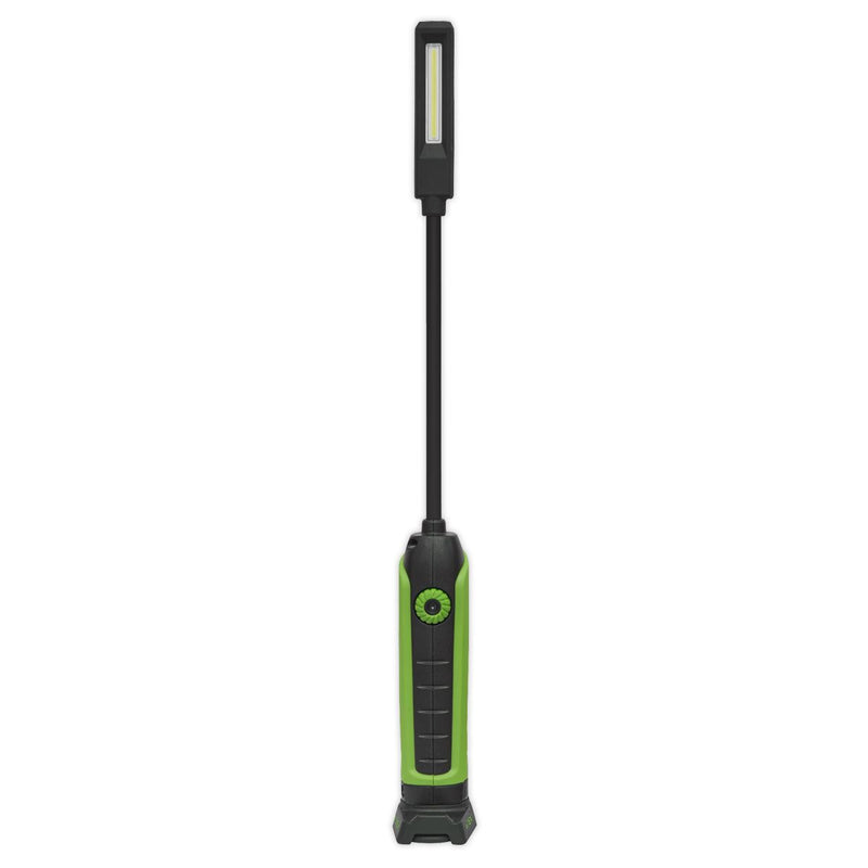 Sealey Flexi Head COB LED Rechargeable Inspection Lamp Light Magnetic Base Sealey  - Dynamic Drive