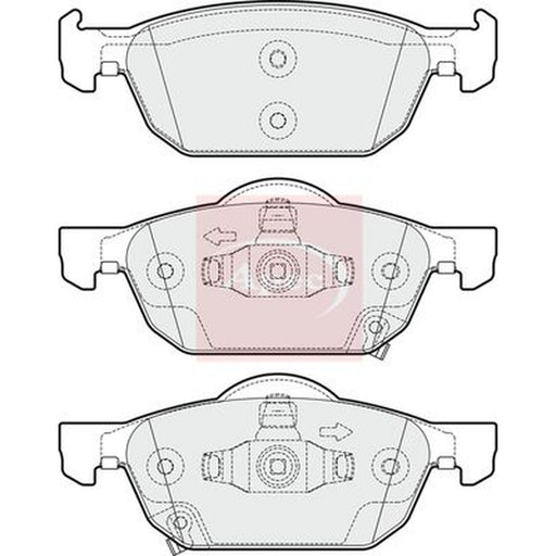 Apec Front Brake Vented Discs & Pads fits Honda Accord VIII 2008-2015 2.0 2.2