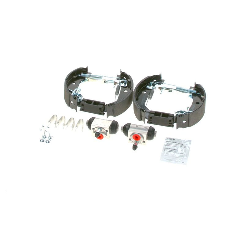 Bosch Brake Shoe Set Axle Kit fits Mercedes-Benz A-Class 1997-2004