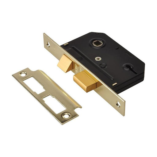 Union ES-SL Essentials 3 Lever Mortice Sashlock Polished Brass 79mm 3in Visi UNION - NN4 Online
