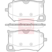 Apec Front Brake Pad Set fits Polestar Polestar 1 2018 on
