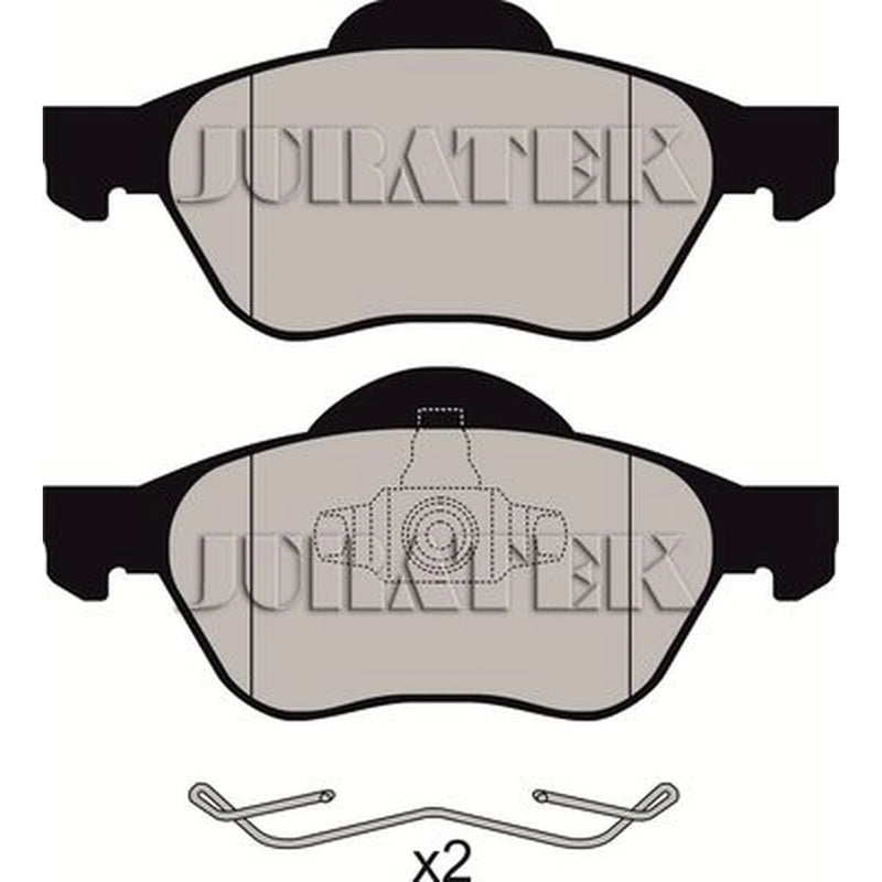Juratek Front Brake Pad Set fits Renault Clio III 2006-2014 2.0