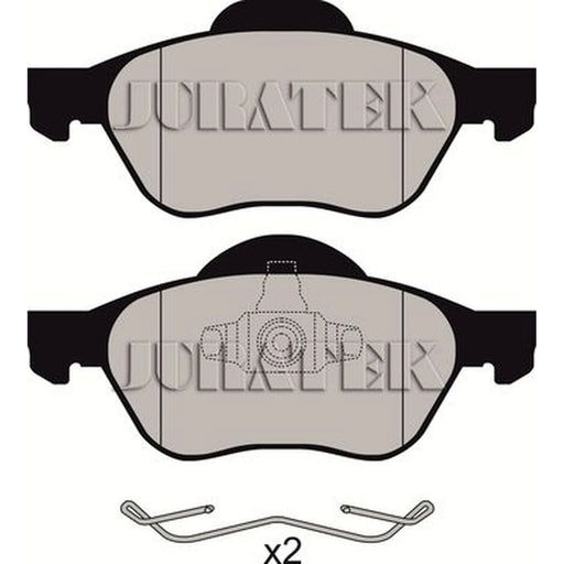 Juratek Front Brake Pad Set fits Renault Clio III 2006-2014 2.0