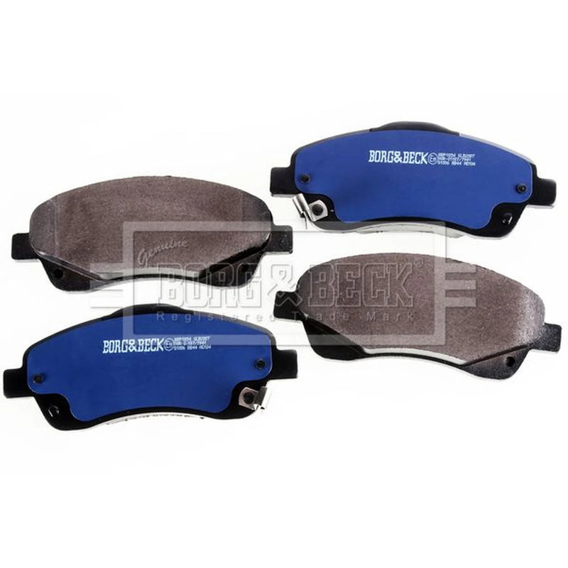 Borg & Beck Front & Rear Brake Discs & Pads fits Toyota Avensis 2003-2008