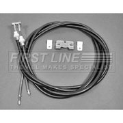 First Line Handbrake Cable Rear fits Ford Courier Box Body/Mpv 1996-2003 1.3 1.8