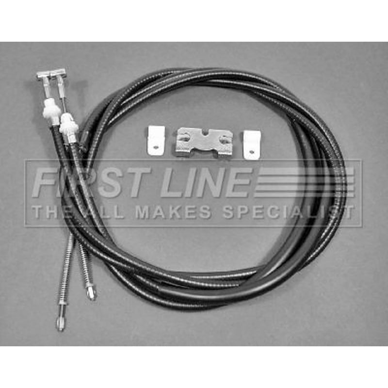First Line Handbrake Cable Rear fits Ford Courier Box Body/Mpv 1996-2003 1.3 1.8