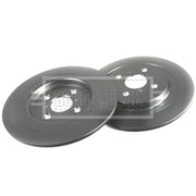Borg & Beck Front & Rear Brake Discs & Pads fits Toyota Yaris 2005-2020 1.0 1.4