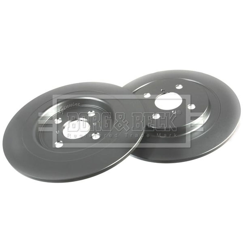 Borg & Beck Front & Rear Brake Discs & Pads fits Toyota Yaris/Vitz 2005-2020