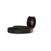 Gates V-Ribbed Belt Set fits Ford B-Max 2012-2017 1.4 1.6
