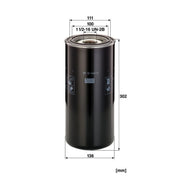 MANN-FILTER Hydraulic Oil Filter