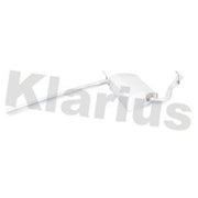Klarius Box With Centre Pipe Centre fits Audi A4 B7 2004-2008 2.0