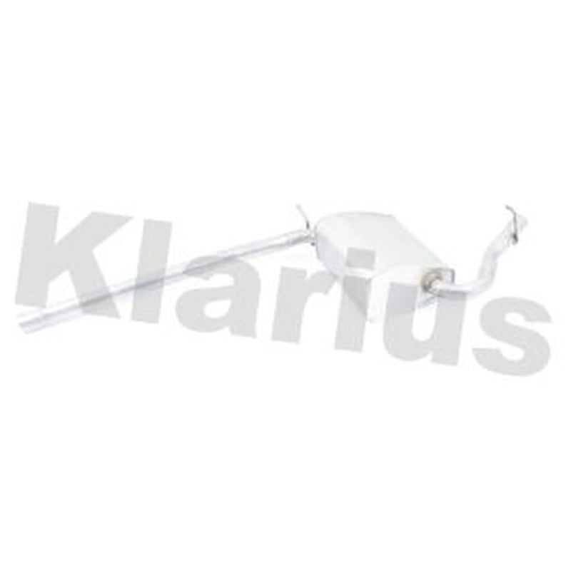 Klarius Box With Centre Pipe Centre fits Audi A4 B7 2004-2008 2.0