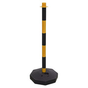Sealey Black/Yellow Post & Chain Kit 25m BYSBKIT Sealey - Dynamic Drive
