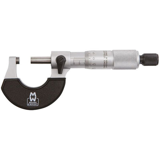 Moore & Wright 1961M Traditional External Micrometer 0-25mm/.01mm Moore & Wright - Dynamic Drive