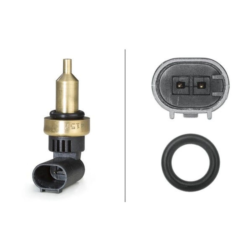 Hella Coolant Temperature Sensor Upper fits Mercedes-Benz A-Class 2004-2020
