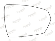 Summit Stick-On Standard Mirror Glass fits Volkswagen Polo 17 on RHS Summit - Bars 4 Cars