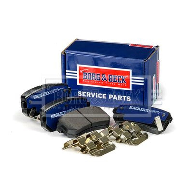 Borg & Beck Front & Rear Brake Discs & Pads fits Hyundai I20 I 2008-2015