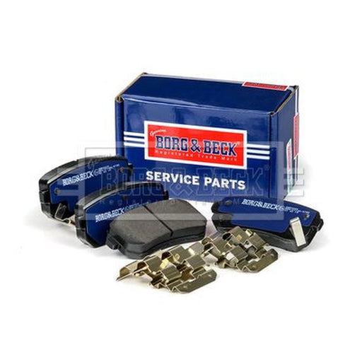 Borg & Beck Rear Brake Solid Discs & Pads fits Kia Sportage II 2004-2010 2.0