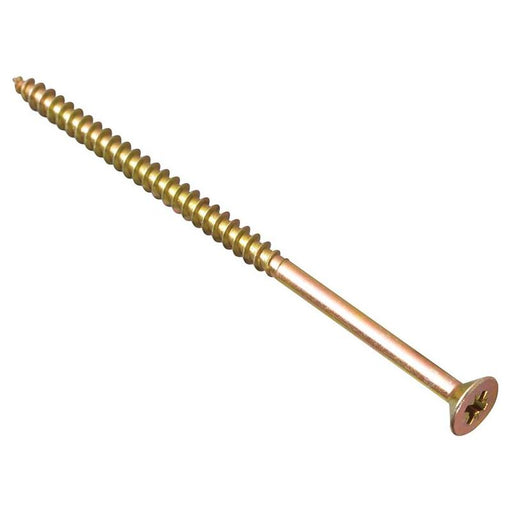 Forgefix Multi-Purpose Pozi Compatible Screw CSK ST ZYP 5.0 x 100mm Box 100 ForgeFix - NN4 Online
